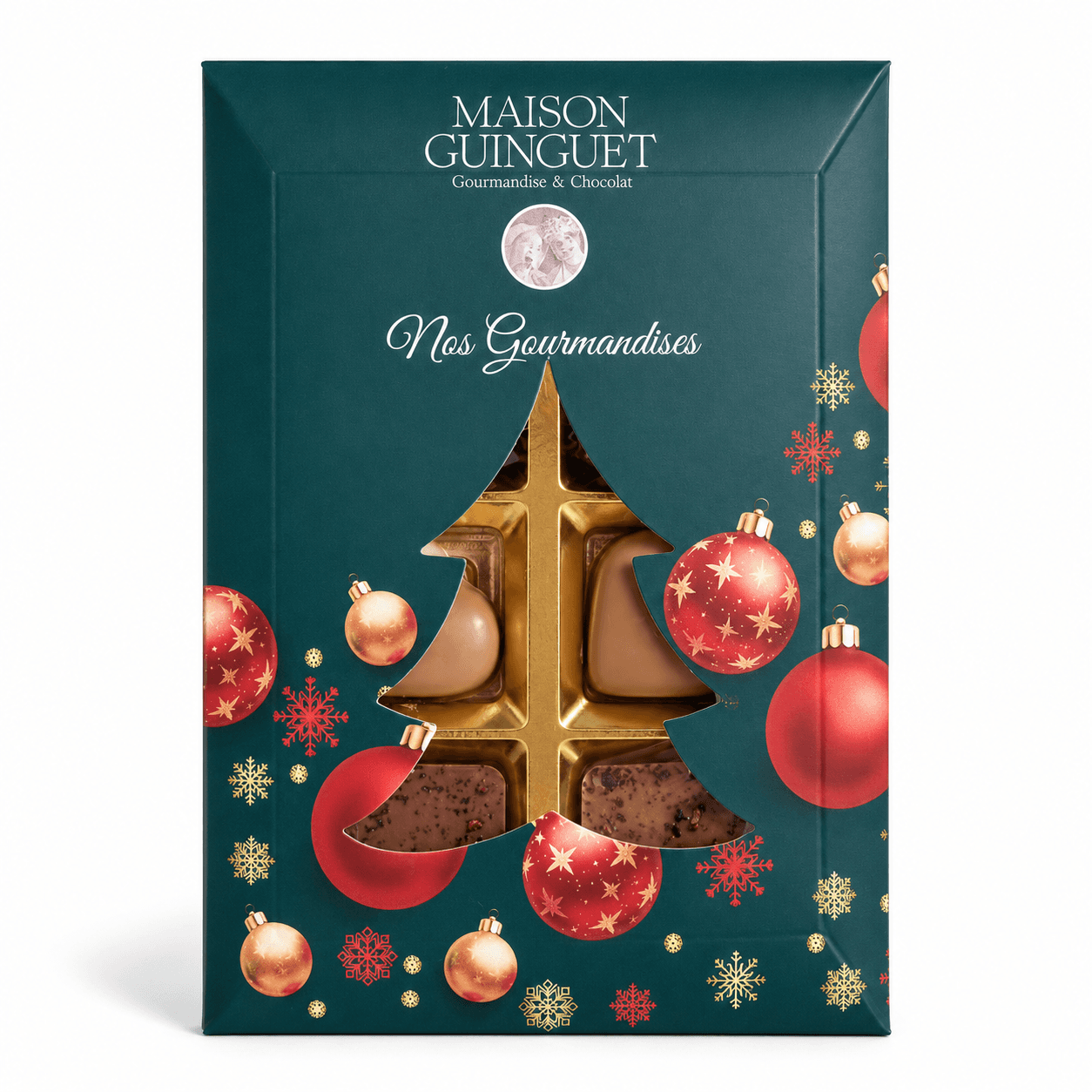Chocolats fins, assortiment 48g