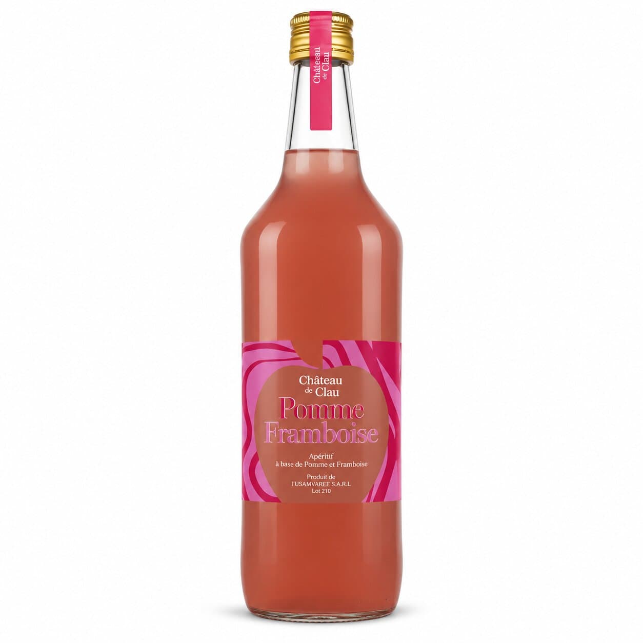 Jus artisanal pomme-framboise 1 litre
