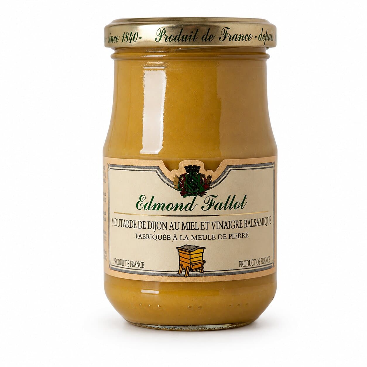 Moutarde au miel et vinaigre balsamique "Edmond Fallot" 105g