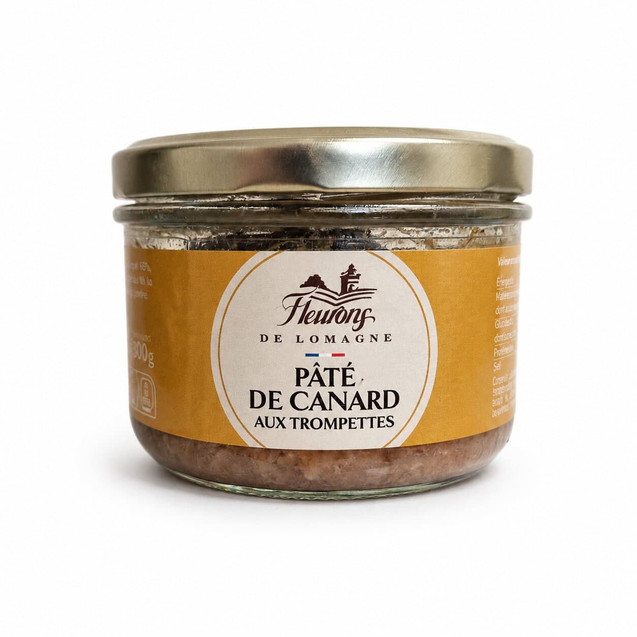 Pâté de canard aux trompettes 180g