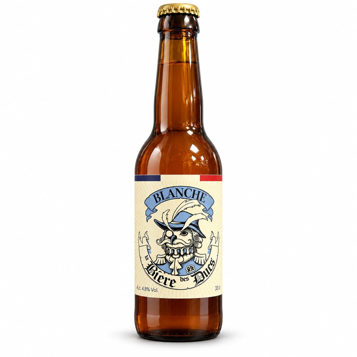 Bière blanche artisanale - La Bière des Ducs 33 cl - Fabrication ESAT