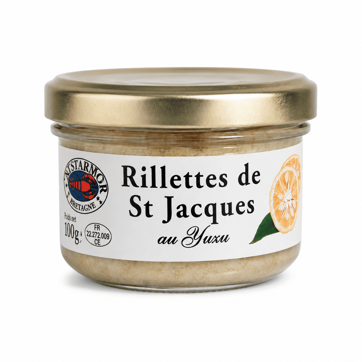 Rillettes de Saint Jacques au Yuzu 90g
