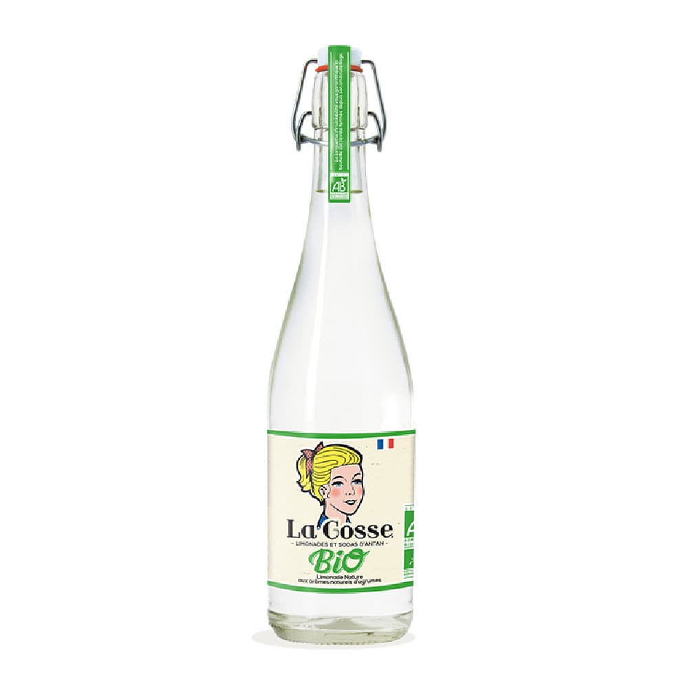 Limonade artisanale nature Bio 75cl (bouteille)