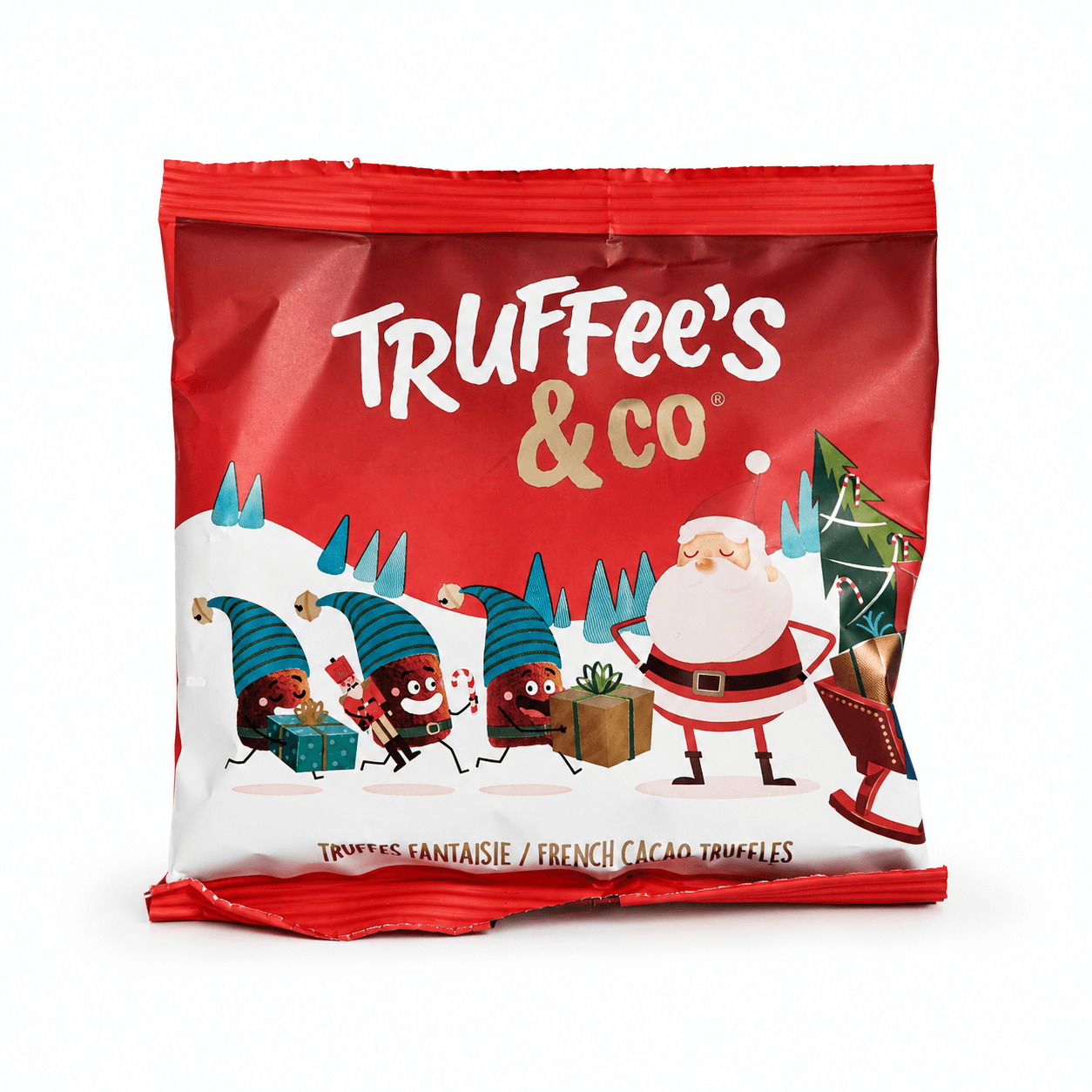Truffes "Crêpe croustillante" 35g (sachet Noël)
