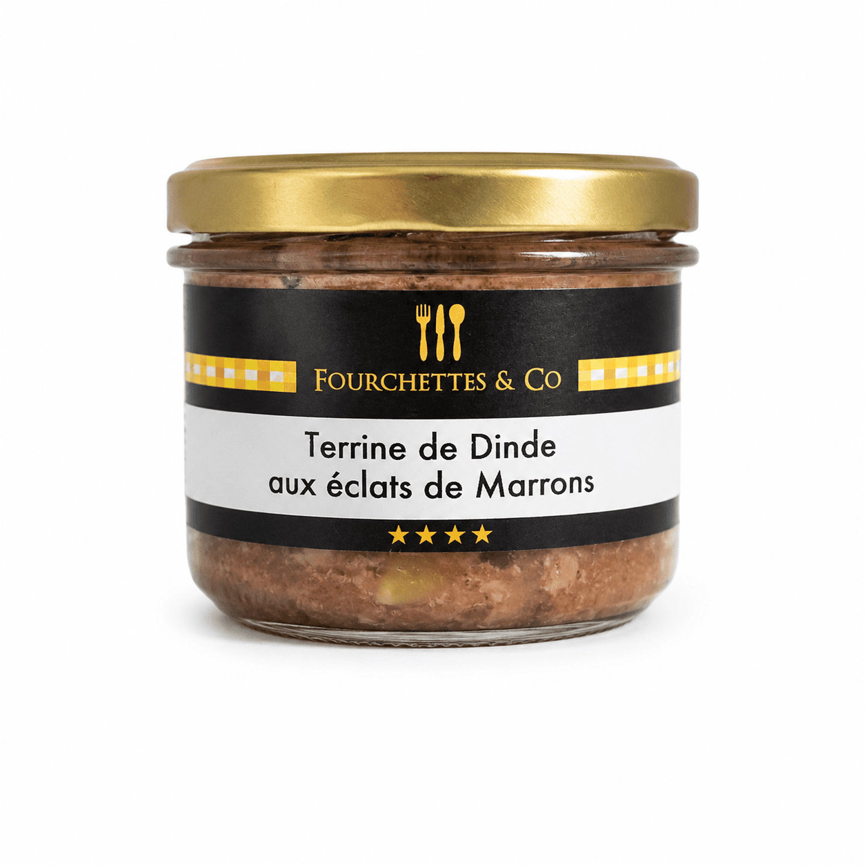 Terrine de dinde aux éclats de marrons 90g