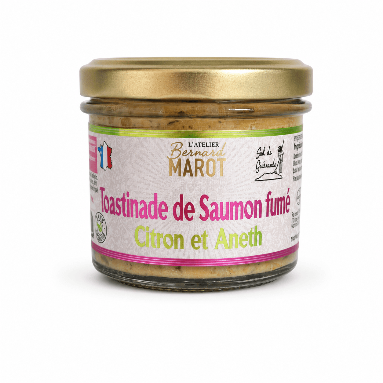 Toastinade de saumon fumé citron et aneth 100g